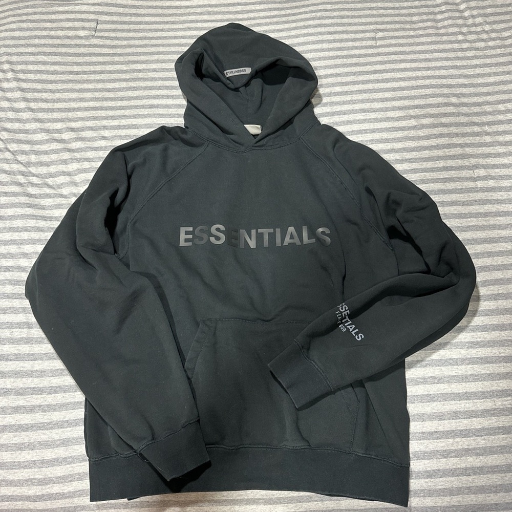 Fear of God Essentials Hoodie 'Black'